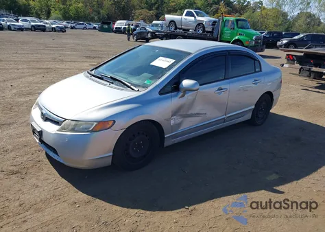 2007 Honda Civic Lx z USA, uszkodzony, nr VIN 2HGFA16507H300189